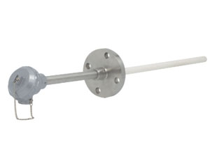 Thermocouple Assembly KER - 610/710 Single / Double Protection Tube ( Flanged Connection )